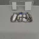 SHONAN 3 Inch Stainless Steel Chain Quick Links- 4 Pack 5/ 16” Large Locking Carabiners Heavy Duty Chain Connector, 1250 Lbs Capacity