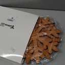 Yalikop 3 Pcs Large Wooden Snowflake Sign 11.8 Inch Winter Snowflake Wall Decor Rustic Snowflakes Door Hanging Plaques for Winter Decorations Wonderland Front Door Home Table Mantel Wall Window Decor