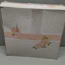 BonNoces 3-Tier Porcelain Embossed Cupcake Stand - Pure White Rimmed with Gold Dessert Cake Stand - Pastry Serving Tray Platter for Tea Party, Wedding and Birthday