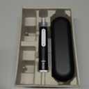 Oral-B iO Deep Clean Rechargeable Electric Toothbrush, Black, iO Series 3 Limited, 2 Brush Heads, Travel Case, Pressure Sensor, 3 Cleaning Settings (1 Count (Pack of 1))