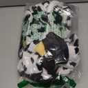 Sincere Party Fleece Cow Onesie Costume for Kids L(8-10) (White)