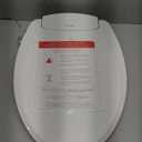 Brondell Bidet Toilet Seat Non-Electric Swash Ecoseat, Fits Elongated Toilets, White - Dual Nozzle System, Ambient Water Temperature - Bidet with Easy Installation