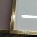 Framed Modern Luxury Gold Wall Art for Living Room, Set of 3 Piece Contemporary Paintings Artwork for Walls, Golden Prints Pictures with Gold Frame, Wall Decor for Home Office - Total 30" x 60"