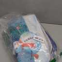 Britimes Tree Gray Red Christmas Bathroom Rug and Mat Set 3 Piece, Winter Pine Holiday Bathroom Rugs Non Slip, Absorbent Microfiber Memory Foam Bath Mat Machine Washable (Xmas 22)