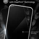 ZAGG Glass+ Screen Protector for iPhone 16 Pro Max 3X Stronger Tempered Glass with Reinforced Edges, Scratch & Smudge Resistant, InvisibleShield, Easy Installation