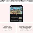 Google Nest Cam Indoor (Wired, 3rd Gen) - Security Camera with 2K Video and Gemini, Night Vision, 2-Way Audio, Works with Google Home - 2025 Model - Snow