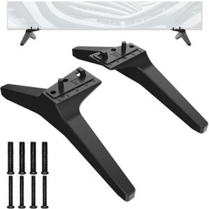 Stand for LG TV Legs Replacement, TV Stand Legs Only for LG 55UK6500 55UJ6540 55UM7300 55UN6900 55LJ5500UA 49UJ6300 49UK6300 49UM7300 49UN6900 50UK6300 50UK6500 50UN6900, Only for Models We List