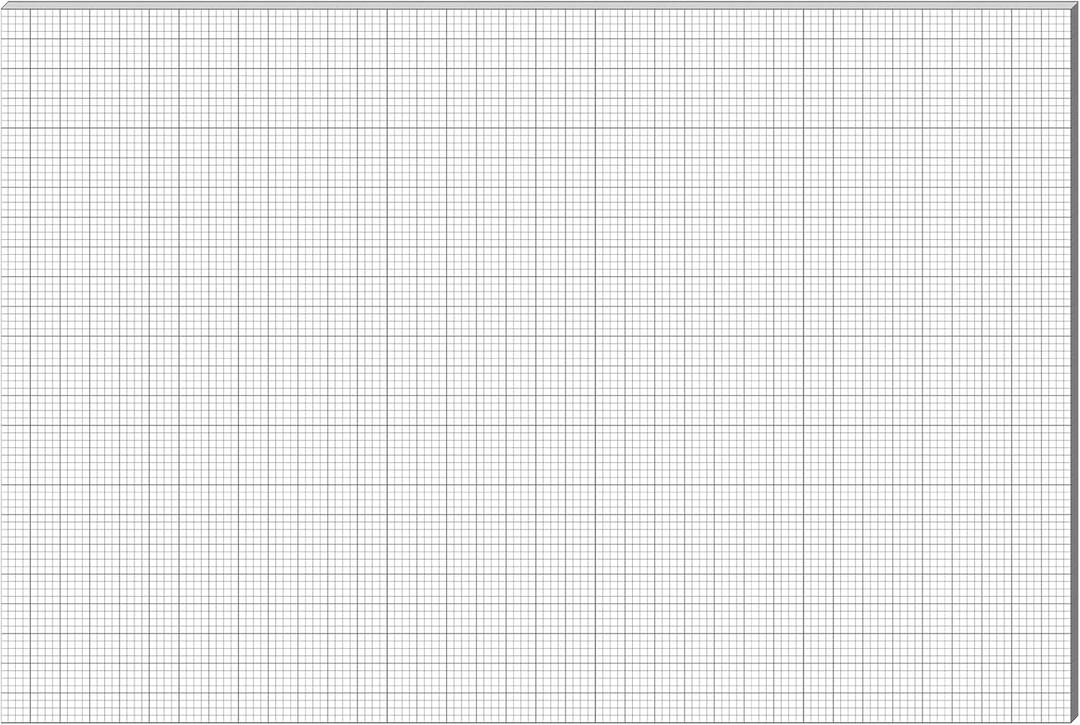 25 Sheet Graph Paper Pad 24" x 36" Large Graph 1" and 1/4" Ruled Grid Paper for Engineer Architect Designer Mathematician Draftsmen Sketch House Commercial Building Plan Drafting(White)