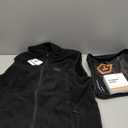 Fleece Heated Vest for Women with Battery Pack 16000mAh 7.4V Included, Heated Vest Women, Warming Heating Vests (Medium, Black)