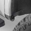 Rough Country Mud Flap Delete for GMC Sierra 1500 2WD/4WD (2019-2026 & Classic) - Front & Rear (Set of 4)