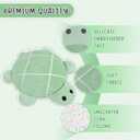 Turtle Microwavable Cute Heating Pad for Period Cramp Relief Menstruation Valentines Day Gifts for Women, Girlfriend - Cozy Turtle Plush Heated Stuffed Animal (Green)-8 (Small)