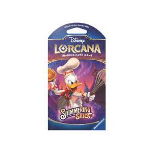 Disney Lorcana Trading Card game 12 Random Game Cards Shimmering Skies