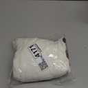 NeColorLife Small Ottoman Cover Square, Stretch Square Ottoman Covers Slipcover, Soft Knitted Jacquard Cover for Storage Stool, Footstool Protector for Living Room,Beige,1PC