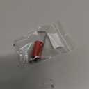 uxcell 1/8 Inch to 6mm Bore Rigid Coupling Set Screw L25XD14 Aluminum Alloy,Shaft Coupler Connector,Motor Accessories,Dark Red