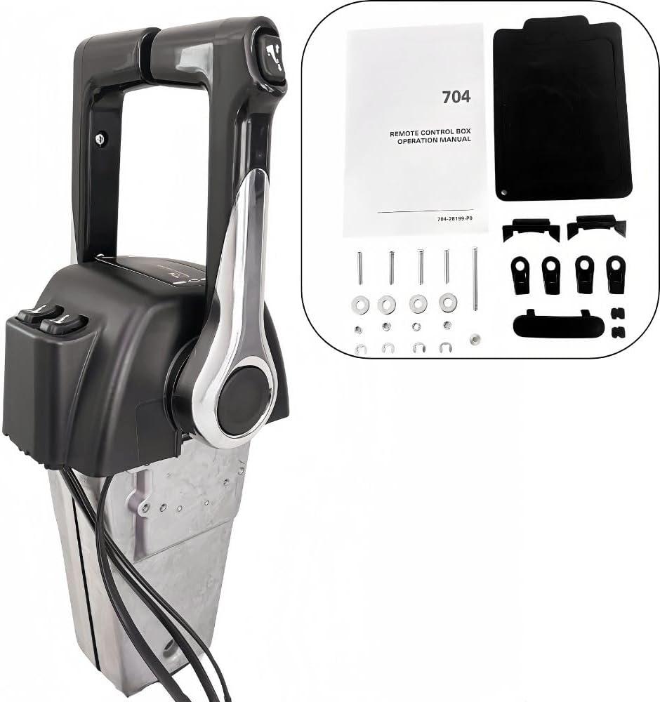 Control Box Dual New Binnacle Premium 704-48207-p1-00 is Used for Yamaha Outboard top Installation 704-48207-22