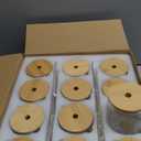 [ 12pcs Set ] Glass Cups with Bamboo Lids and Glass Straw - Beer Shaped Drinking Glasses, 16 oz Iced Coffee Glasses, Cute Tumbler Cup for Smoothie, Boba Tea, Whiskey, Water - 4 Cleaning Brushes