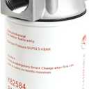 High Flow Fuel Filter, 1 NPT 30 Micronn Spin-on Cartridge Style Compatible With Mobile Portable and Stationary Disel Fuel Transfer Pump Tanks Boat