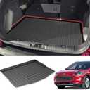 KUST Trunk Cargo Mat for 2020-2025 2026 Ford Escape, All Weather Rubber Cargo Liner for Escape Accessories Rear Trunk Liner High Side