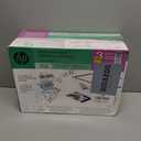 HP DeskJet 2855e Wireless All-in-One Color Inkjet Printer, Scanner, Copier, Best-for-home, 3 month Instant Ink trial included. This printer is only 2.4 ghz capable. (588S5A)