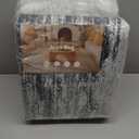 Washable Rugs 8x10 Area Rugs for Living Room,Rugs for Bedroom,Large Carpets,Ultra Soft Faux Wool Retro Dining Room Rug,Non Slip&Non-Shedding Low Pile Vintage Print Rug for Home Office-Grey Cream