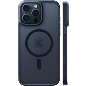 TORRAS Magnetic Guardian Designed for iPhone 14 Pro Max Case [Military Grade Drop Tested] [Compatible with MagSafe] Slim Translucent Matte Case for iPhone 14 Pro Max Phone Case 6.7", Mystic Black