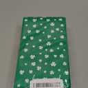Horaldaily 50 Patrick Spring Summer Disposable Paper Decorative Guest Napkins, Patrick Green Lucky Shamrock Hand Towel for Party Lunch Dinner Kitchen Bathroom (4.3 X 7.9 inches)