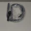 Glocusent Ergonomic Reading Light, 1600mAh Rechargeable Book Light for 100 Hrs - 3 Colors & 5 Brightness, Neck Light with Timers, Sleep Aid & Travel Lock, Perfect for Reading, Knitting & Craft (Gray)