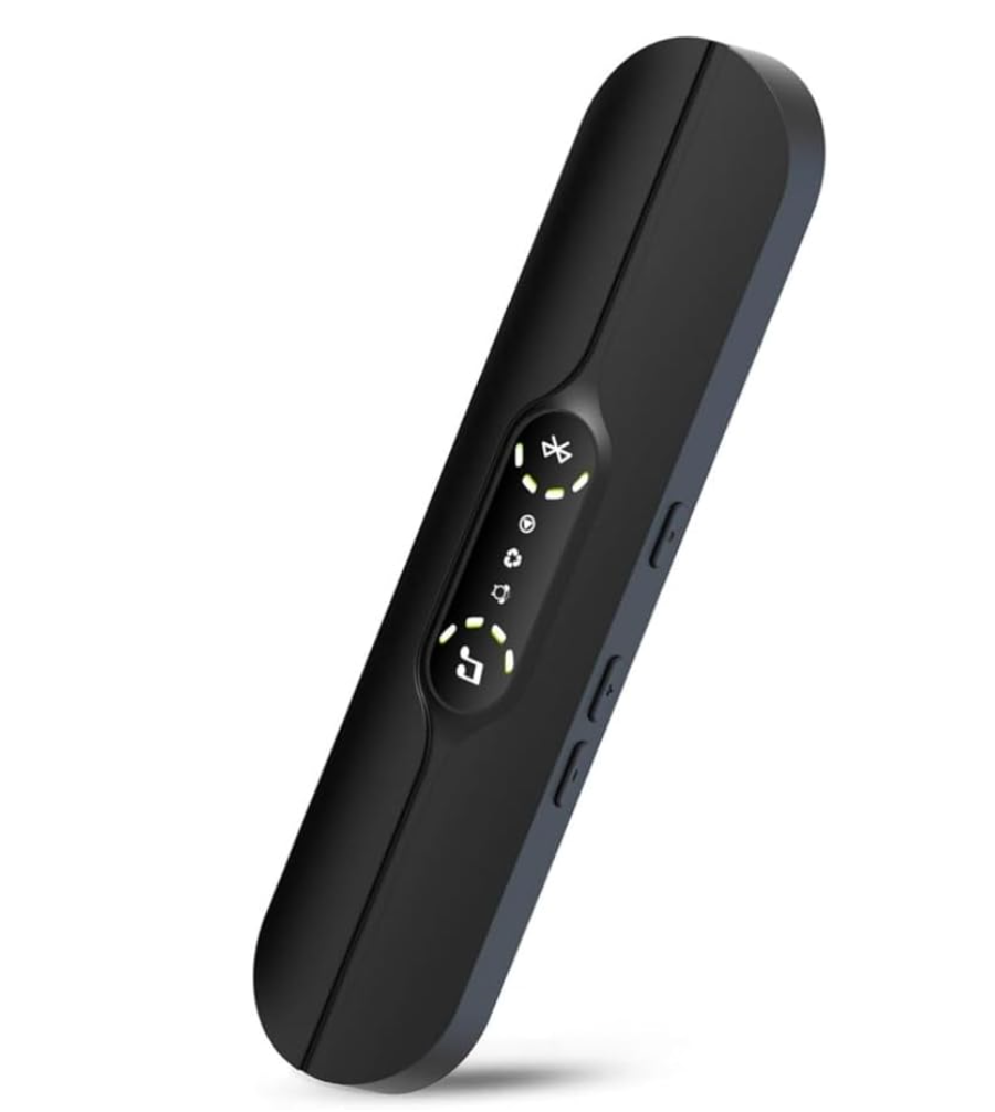 PMNQY Pillow Speaker for Sleeping, Mini Bone Conduction Portable Sleep Aid with Stereo Bass, Bluetooth Sleep Bar for Deep Sleeping with White Noise, with Volume ControlSupports TF Function