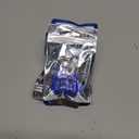 10 x Blue Anodized Aluminum Tire Valve Stem Caps with Plastic Inner Sleeve, Corrosion Resistant. Universal Valve Caps for Cars, Trucks, Motorcycles, Pack of 5