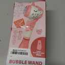 Unicorn Bubble Machine Wand Gifts for Kids Toddlers Age 1 2 3 4 5 6 7 8 Years Old Birthday Party Unique Cute Baby Outdoor Outside Summer Toy Easter Day Game for Little Girl Boy Include Solution Pink
