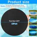 15FT Under Round Pool Pads for Above Ground Pool Liner Pad, 15 FT Under Pool Padding Mats for Pool, Above Ground Pool Blanket - Replacement Pool Liner Pad 15' - Pool Accessories for Above Pools