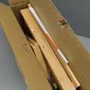 WOWLIVE Corner Bread Box for Kitchen Countertop, Large Double Layer Bread Storage Container for Homemade Bread, Black Bread Holder for Kitchen Counter, Under Cabinet Organizer (Natural, Medium)