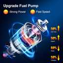 Electric Fuel Pump Assembly w/Level Sensor Compatible with 2004 2005 2006 2007 2008 Chevy Malibu, Pontiac G6, Saturn Aura (2.4L 3.5L 3.6L 3.9L), Replaces E3591M