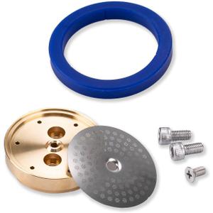 Brass Tune Up Kit for Gaggia Replacement for IMS Precision Shower Screen Brass Shower Holder, Silicone Gasket, Stainless Steel Screws.