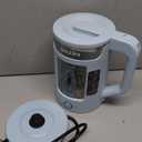 Dezin Electric Kettle with Keep Warm Function, BPA Free Window-Glass Double Wall Design Electric Tea Kettle, 1.5L Bicolor LEDHot Water Kettle with Auto Shut-Off and Boil Dry Protection for Coffee, Tea (Blue)