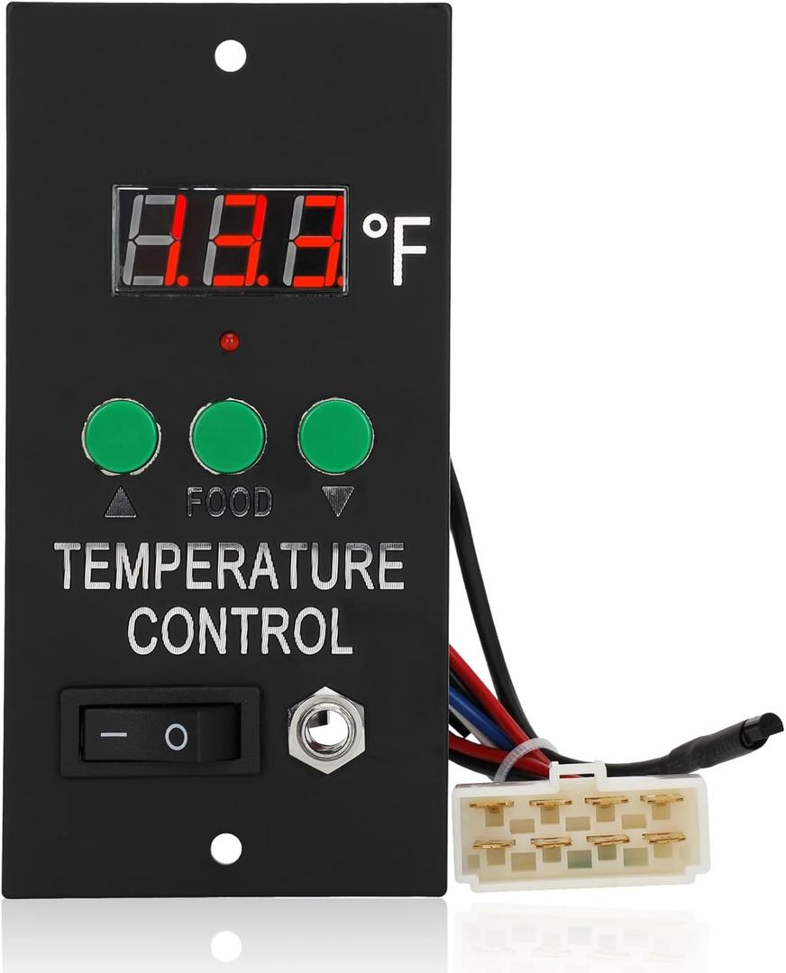 P-1051 Control Circuit Board Replacement for Green Mountain Grills P-1051DB, 110V Control Board P-1051 Compatible with GMG Daniel Boone Choice Non-WiFi Model Grill, Control Monitor Grill Temperature