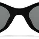 Retro Oval Sunglasses for Women - Trendy Tortoise Shell Frame Shades with Silver Metal Ring Detail UV400 Protection