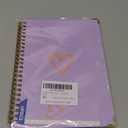 Knagsfa 20252026 Monthly Planner, Jul.2025Jun.2026 Weekly Monthly Planner 6.5"x8.5" with Page Tabs, Calendar Hardcover with Inner Pocket, Elastic Band, TwinWire Binding, Bookmark, Purple Love Heart