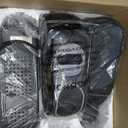 MERACH Under Desk Elliptical Machine, Leg Exerciser While Sitting for Seniors with Remote Control & 12-Speeds, Quiet Portable Electric Seated Pedal Exerciser Machine for Home Office