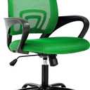 Ergonomic Office Chair Cheap Desk Chair Mesh Executive Computer Chair Lumbar Support for Women&Men, Green (1 Pcs)