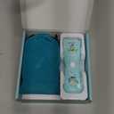 Baby Hair Clippers, Lower Noise Haircut Trimmers for Children with Autism and Sensory Sensitivity, Babies Infant Kids Waterproof Hair Cutting Kits (Light Green)