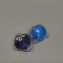 Candescent Stress Balls - Hand Therapy Relief for Anxiety, Fidget, Tension, Exercise Strengthener - Motivational Toys for Adults & Kids - Set of 2 (Crystal Blue, Ocean Blue)