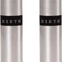 Misto Aluminum Oil Sprayer, Set of 2, Versatile Refillable Aerosol Sprayers for Olive Oil, Vinegar, Lemon Juice, Dressings, and More, Ideal for Cooking, BBQ, and Air Fryers (67.6 Ounces)