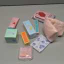 6PCS Skincare - Skin Care Sets with Watermelon Cleanser, Plum Serum, Blueberry Moisturizer, Milk Honey Peel-Off Mask, Hand Wax, Foot Wax, Hydrating Cleansing Repairing, Ideal Gifts Sets (Fruit Self-Care)