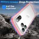 SPORTLINK for iPhone 17 Pro Case - IP68 Waterproof Military Protective Full Body Heavy Duty Shockproof 360 Sealed Dustproof with Camera Screen Protector Phone Cover for iPhone 17 Pro 6.3" Pink