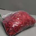 Luchuan Fancy Banquet Red Satin Romatic Rosette Chair Cover