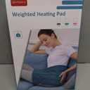 Comfytemp Weighted Heating Pad for Back & Period, FSA Eligible Electric Heat Pad, Birthday Gifts for Women Men Mom Dad & Mother Day Gift, 2.2 lb HSA Neck Shoulder Heated Pad, 2H Auto-Off, 12x24