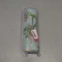 Vintage Garden Round Tablecloth  Fitted Circle Table Cover with Elastic Edge, Waterproof & Washable Polyester Table Cloth for 43" to 54" Indoor/Outdoor Tables