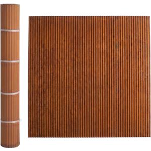 LEIFIDE 36 Inch x 10 Ft Rustic Corrugated Metal Wainscoting Roll, Antique Finished Real Steel Corrugated Metal Sheets Wall Panels for Accent Walls Bar Fronts Industrial Farmhouse DIY Home Decor
