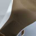 DREAM PAIRS Women's Platform Mary Jane High Chunky Closed Toe Heels Block Square Toe Double Strap Dress Pumps Fashion Party Y2K Shoes (7, White-pat)